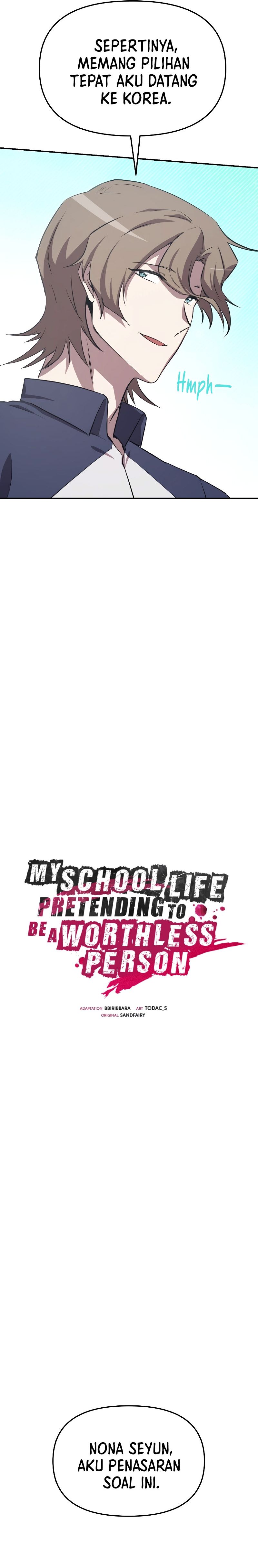 My School Life Pretending To Be A Worthless Person Chapter 54