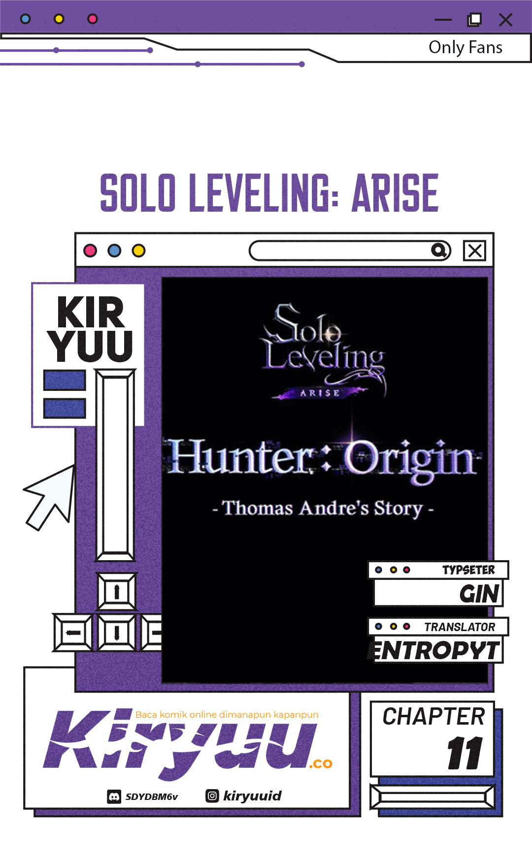 Solo Leveling Arise: Hunter Origin Chapter 11