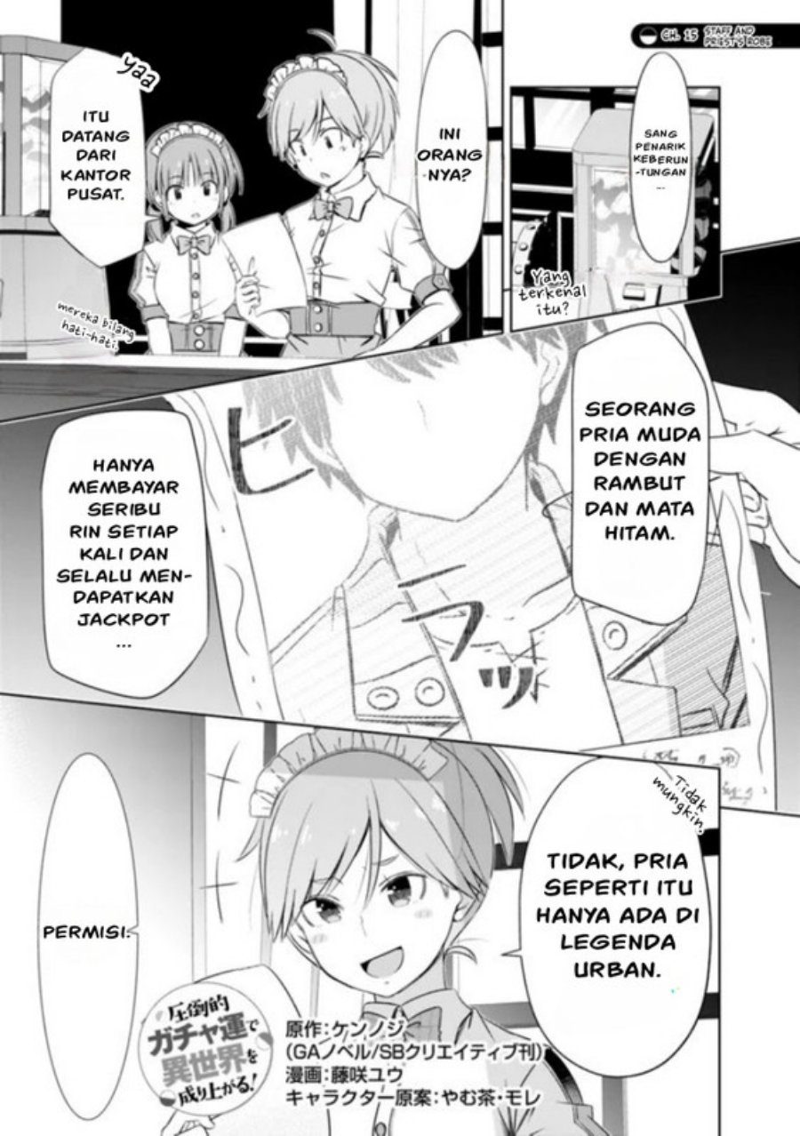 Attouteki Gacha Un De Isekai O Nariagaru! Chapter 15