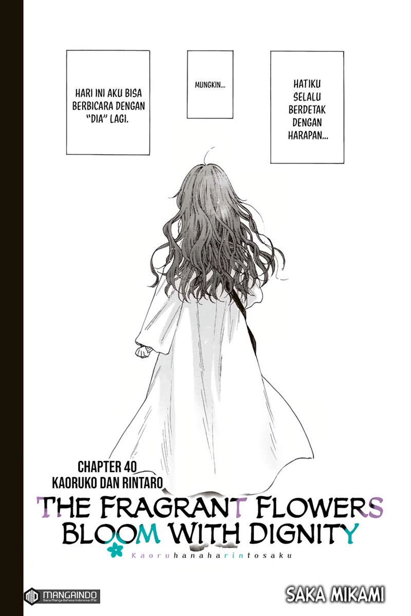 Kaoru Hana Wa Rin To Saku Chapter 40