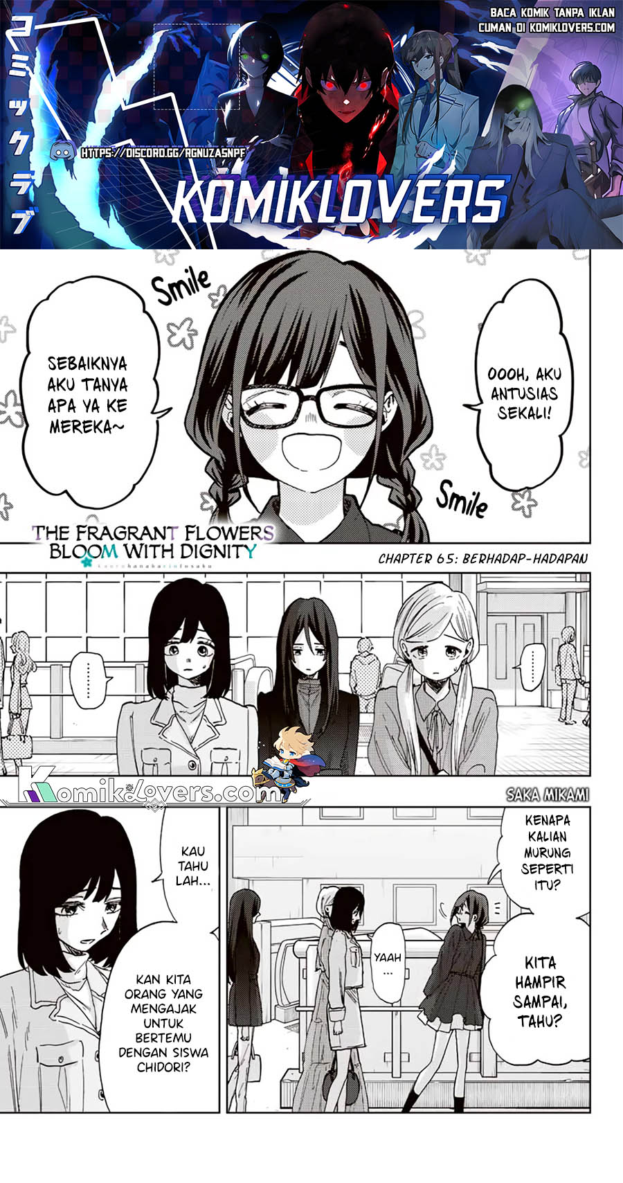 Kaoru Hana Wa Rin To Saku Chapter 65