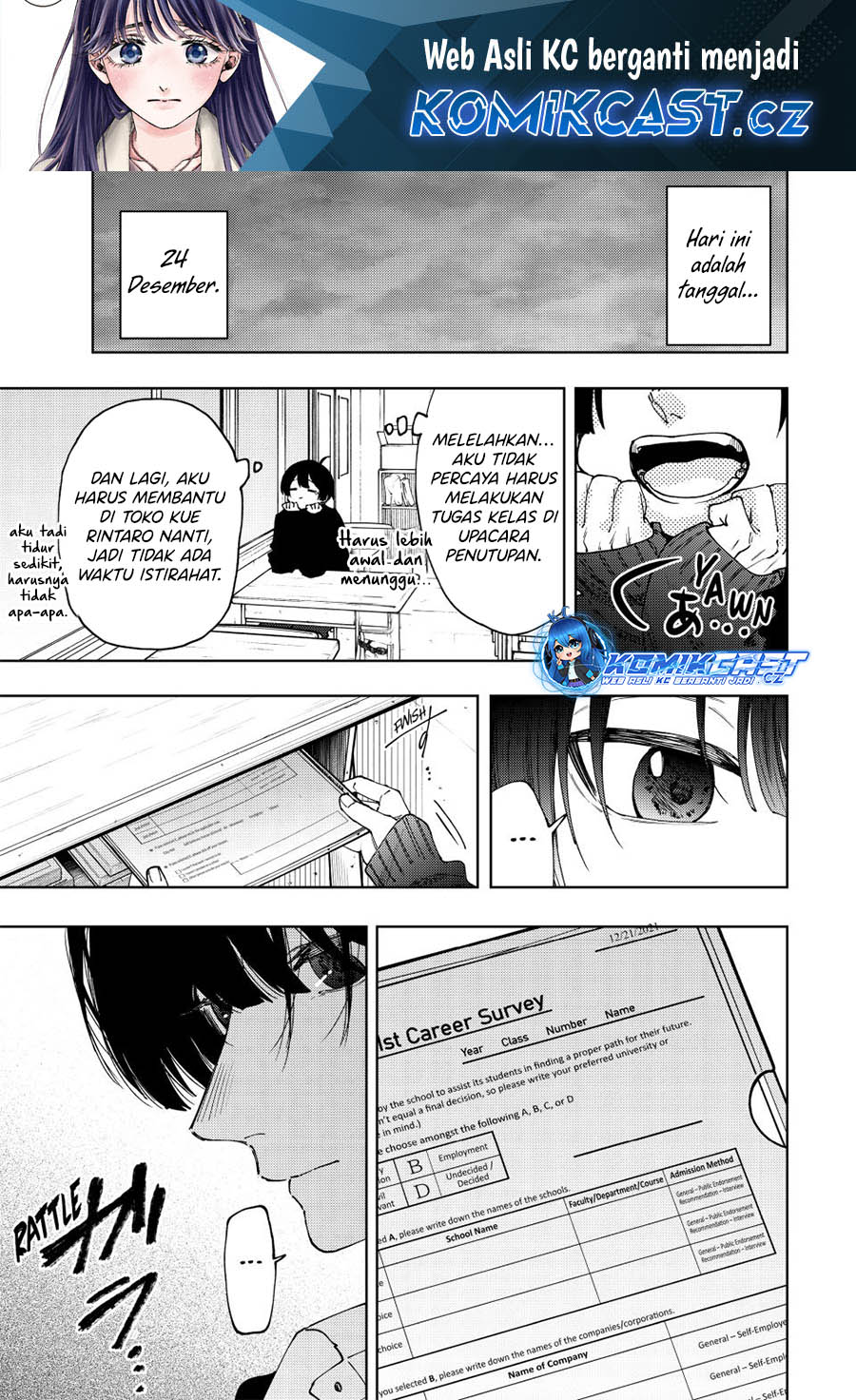 Kaoru Hana Wa Rin To Saku Chapter 92