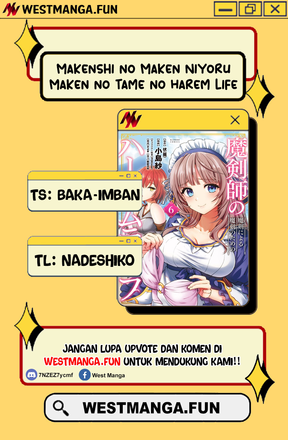 Makenshi No Maken Niyoru Maken No Tame No Harem Life Chapter 22.1