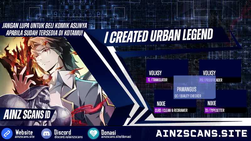 I Created An Urban Legend! Chapter 2