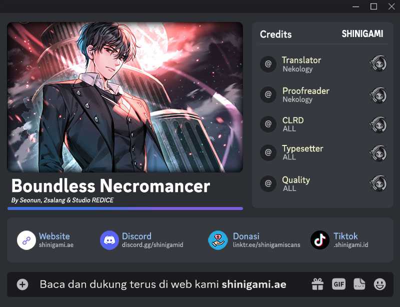 Boundless Necromancer Chapter 88