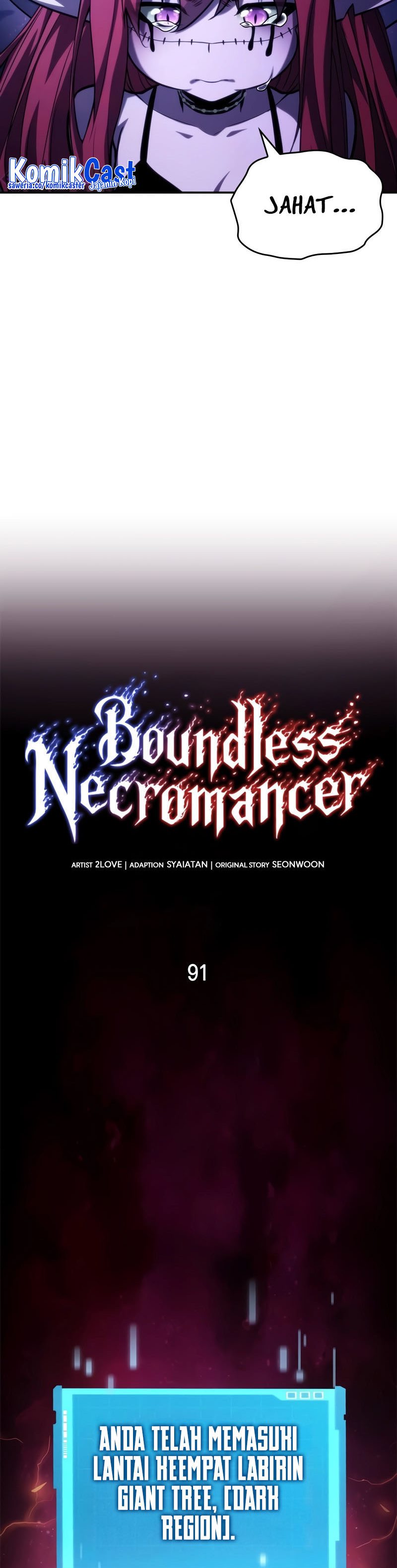 Boundless Necromancer Chapter 91