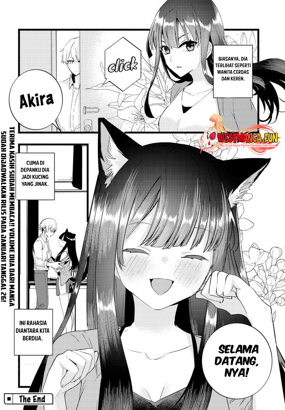 Chiteki De Cool Na Kouhai Bijo, Ore No Kai Neko Ni Naru Chapter 26