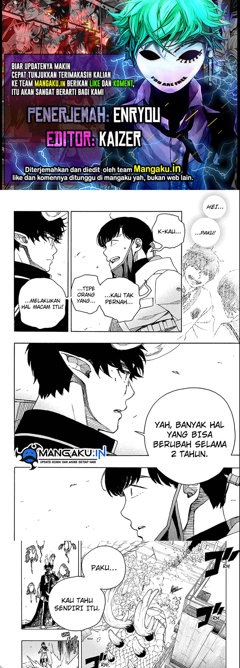 Ao No Exorcist Chapter 140