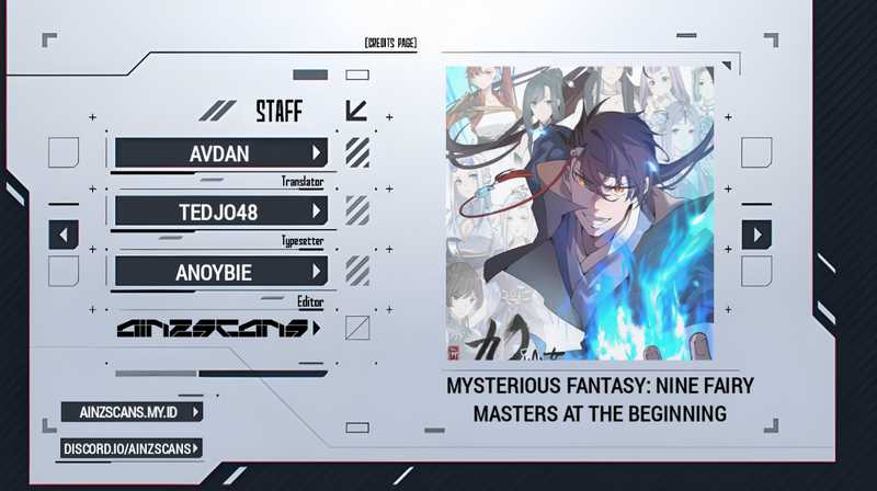 Mysterious Fantasy Nine Fairy Masters At The Beginning Chapter 17
