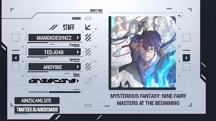 Mysterious Fantasy Nine Fairy Masters At The Beginning Chapter 25