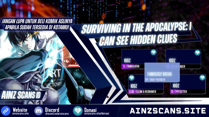 Surviving In The Apocalypse I Can See Hidden Clues Chapter 12