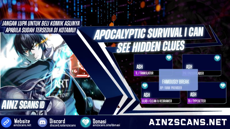 Surviving In The Apocalypse I Can See Hidden Clues Chapter 21