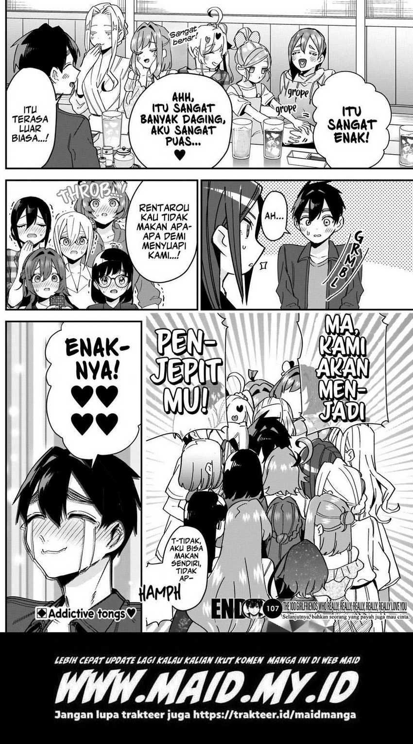 Kimi No Koto Ga Dai Dai Dai Dai Daisuki Na 100-ri No Kanojo Chapter 107