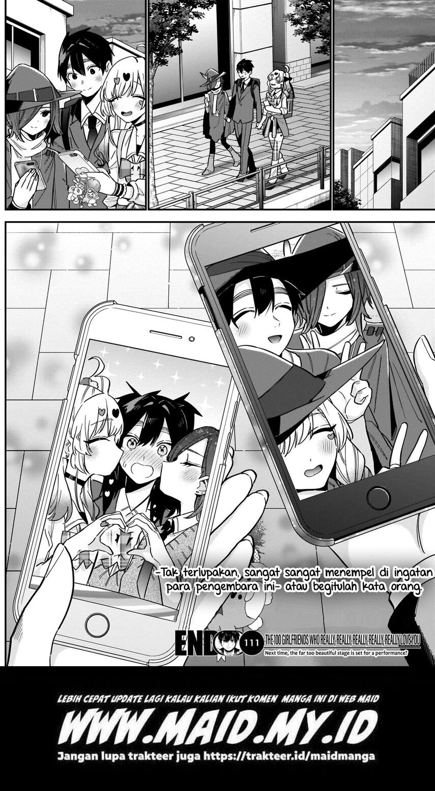 Kimi No Koto Ga Dai Dai Dai Dai Daisuki Na 100-ri No Kanojo Chapter 111