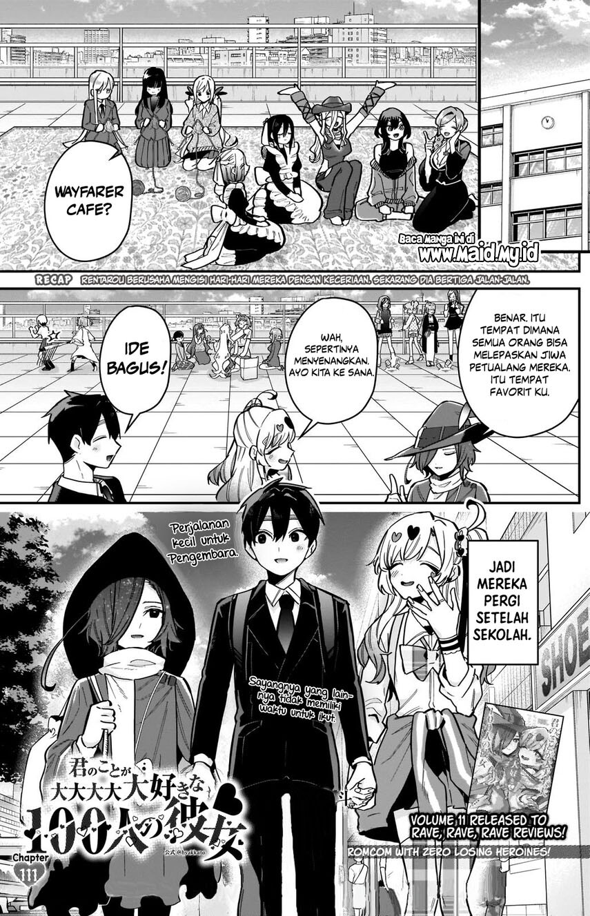 Kimi No Koto Ga Dai Dai Dai Dai Daisuki Na 100-ri No Kanojo Chapter 111