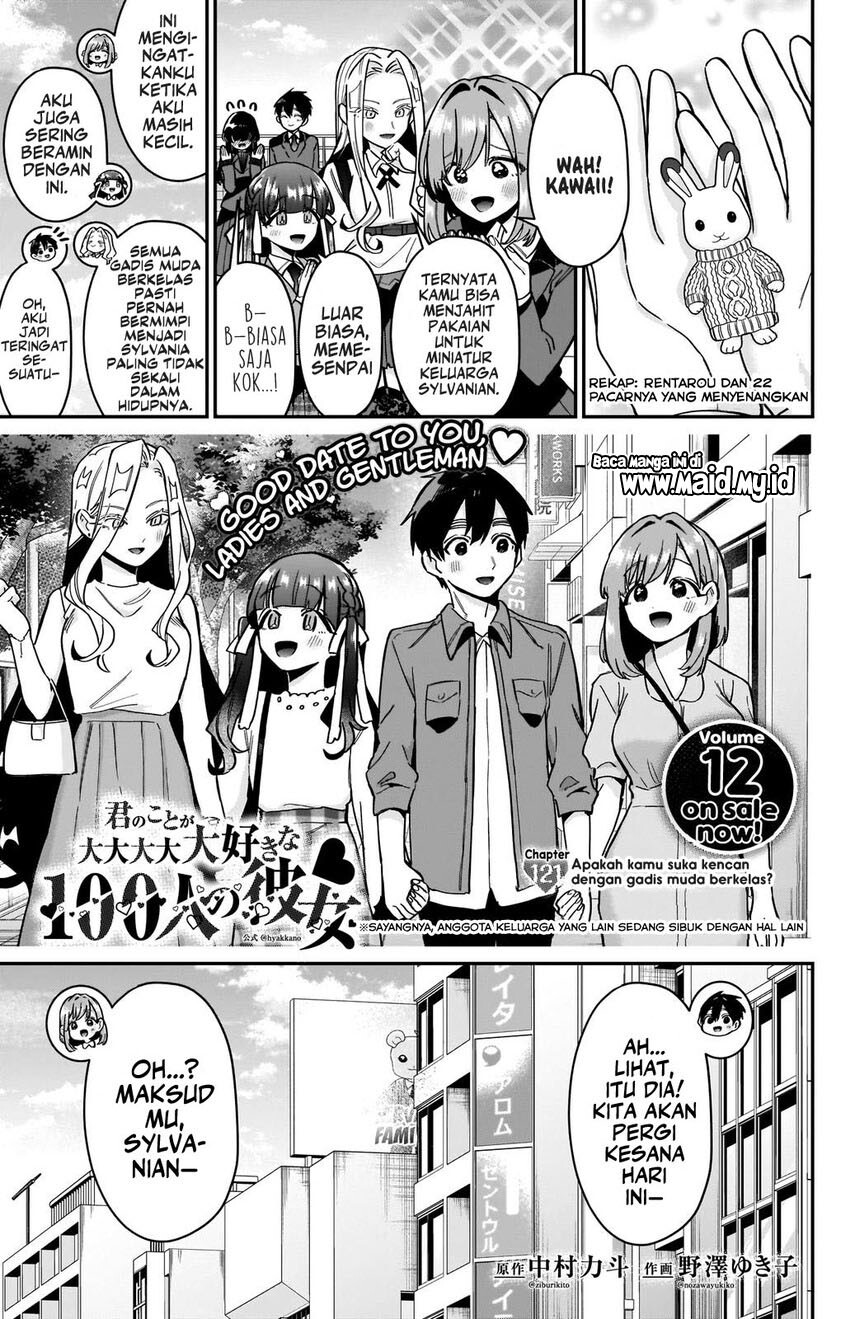 Kimi No Koto Ga Dai Dai Dai Dai Daisuki Na 100-ri No Kanojo Chapter 121