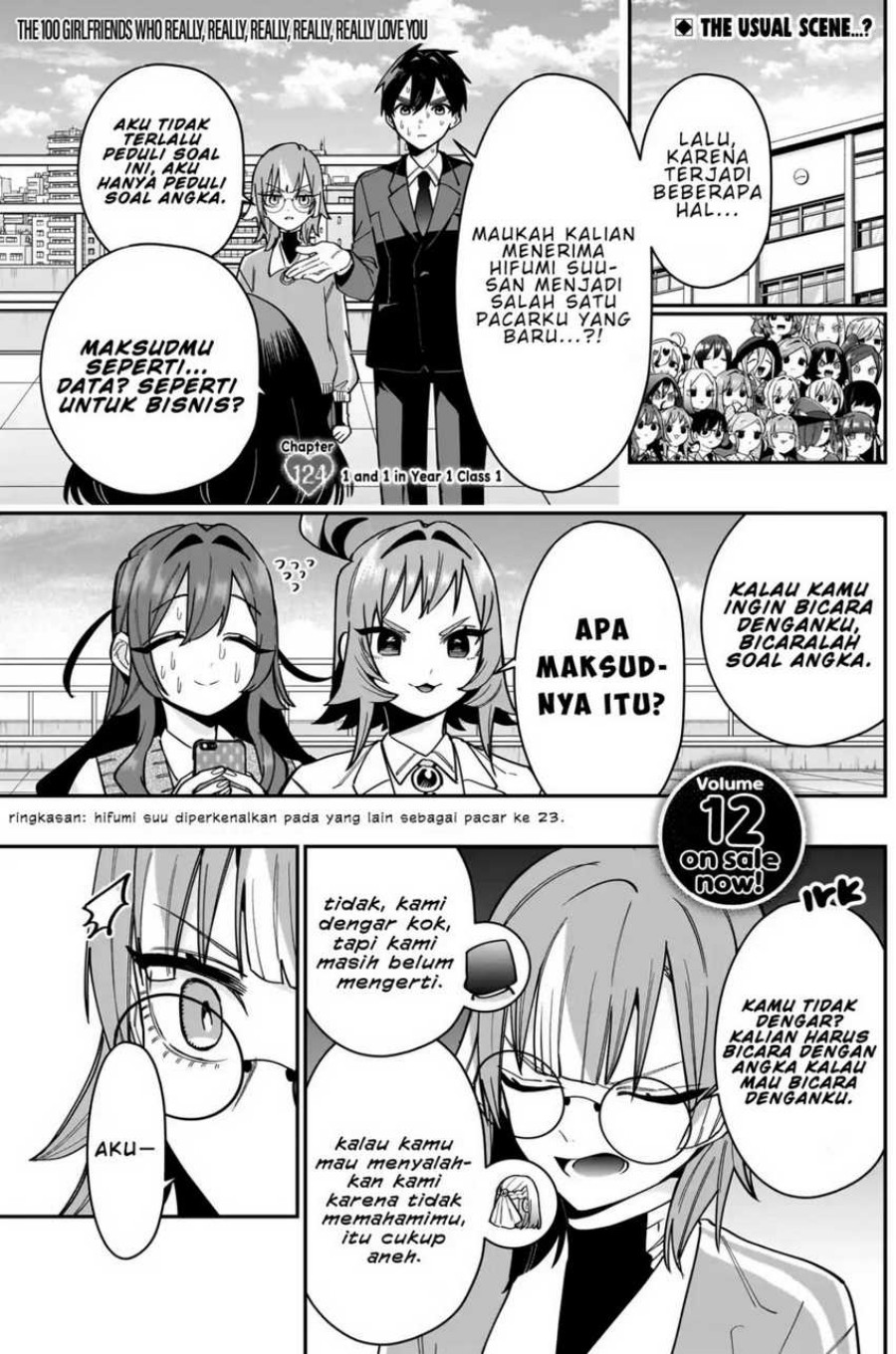 Kimi No Koto Ga Dai Dai Dai Dai Daisuki Na 100-ri No Kanojo Chapter 124