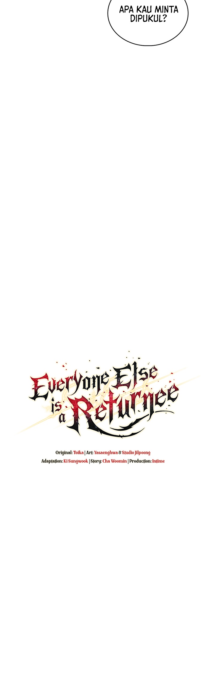 Everyone Else Is A Returnee Chapter 31