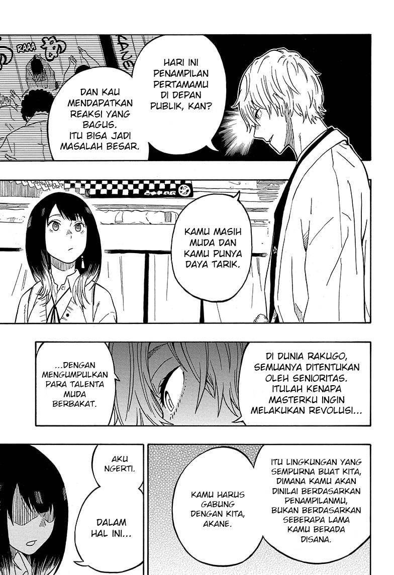 Akane-banashi Chapter 4