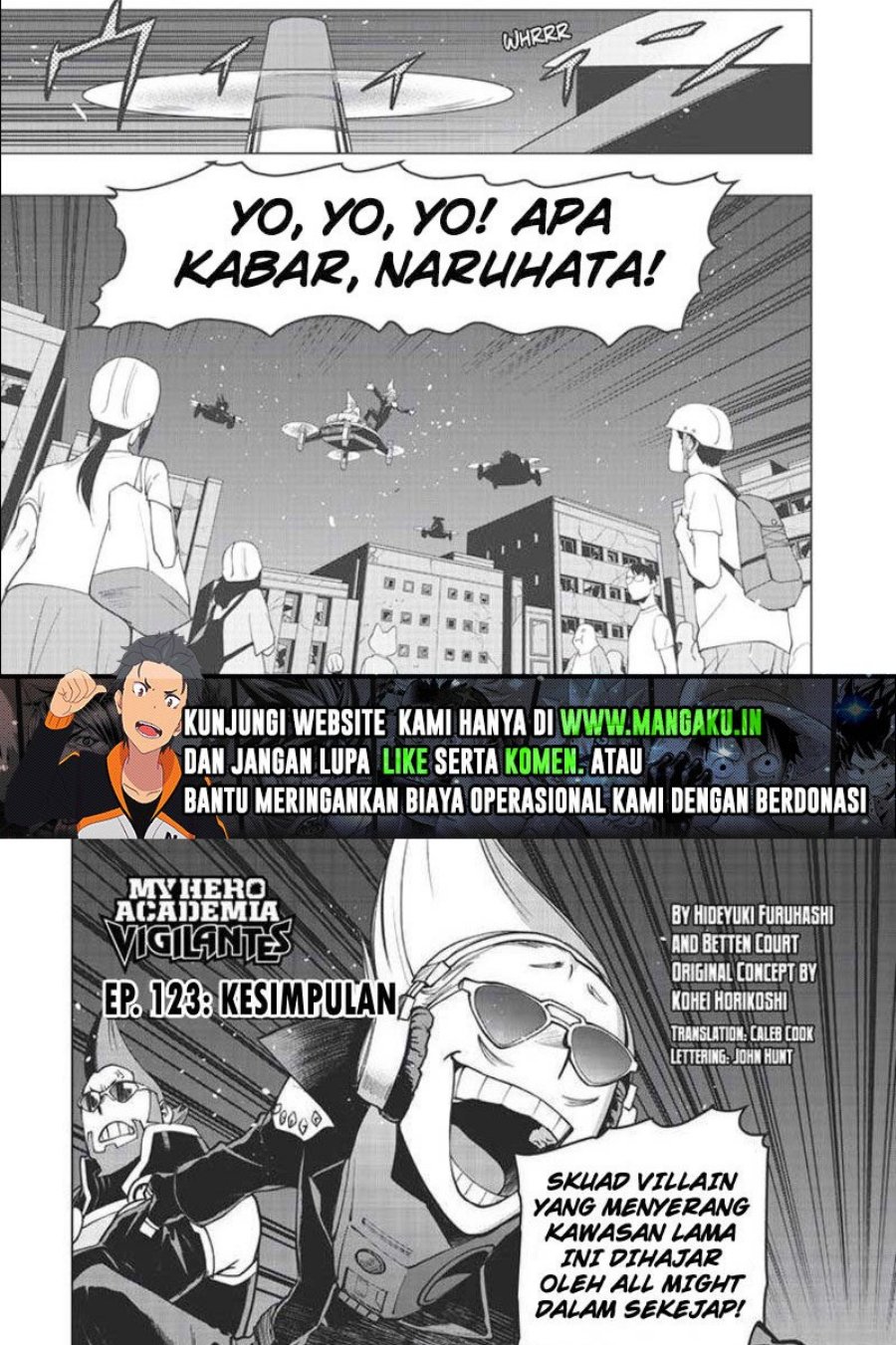 Vigilante Boku No Hero Academia Illegals Chapter 123