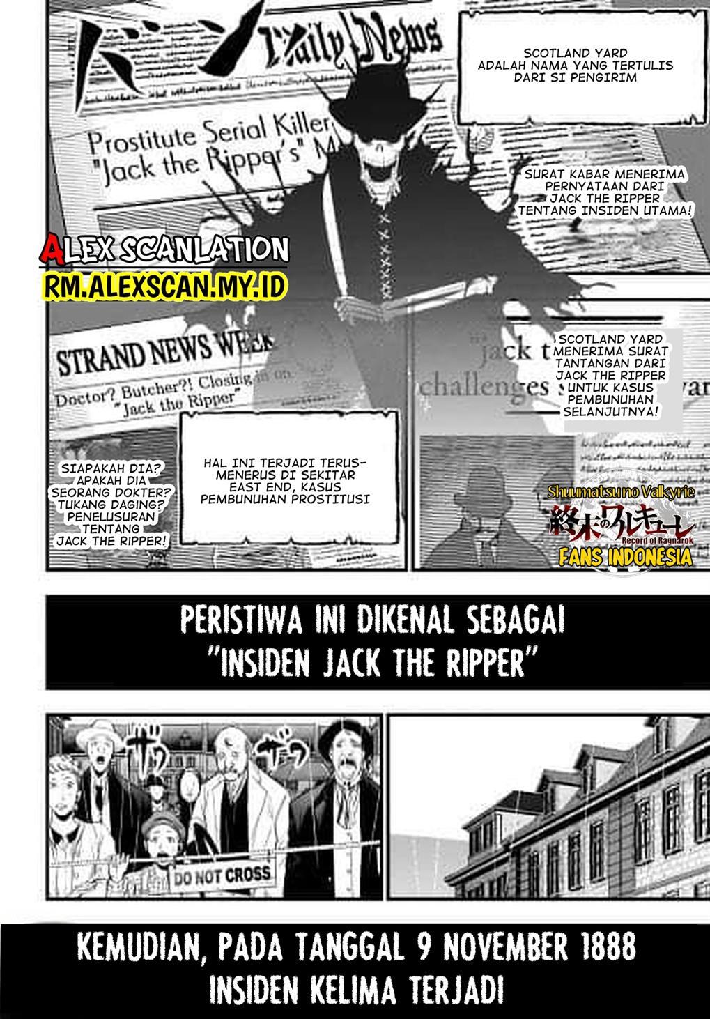 Shuumatsu No Valkyrie Kitan: Jack The Ripper No Jikenbo Chapter 1