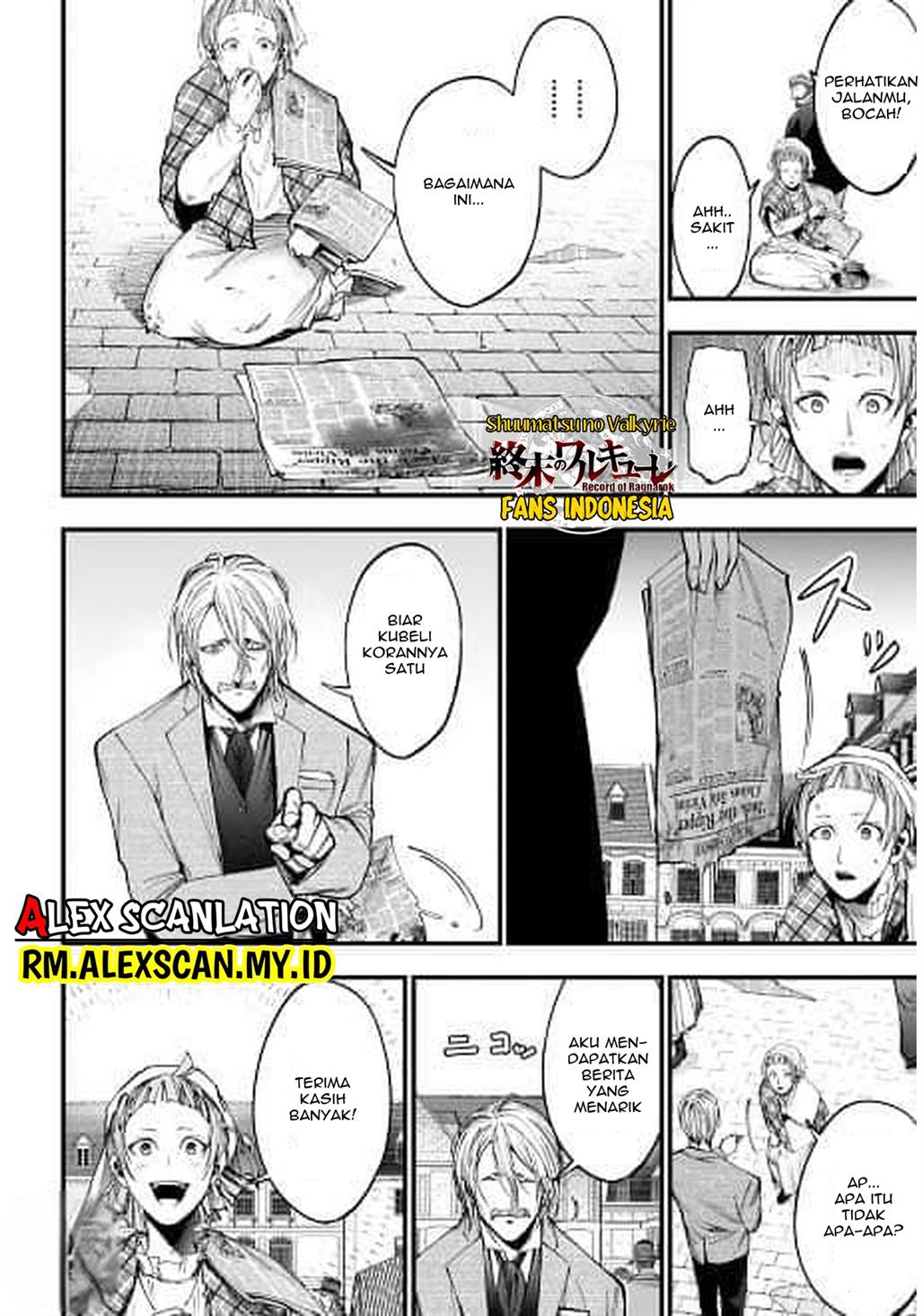 Shuumatsu No Valkyrie Kitan: Jack The Ripper No Jikenbo Chapter 1