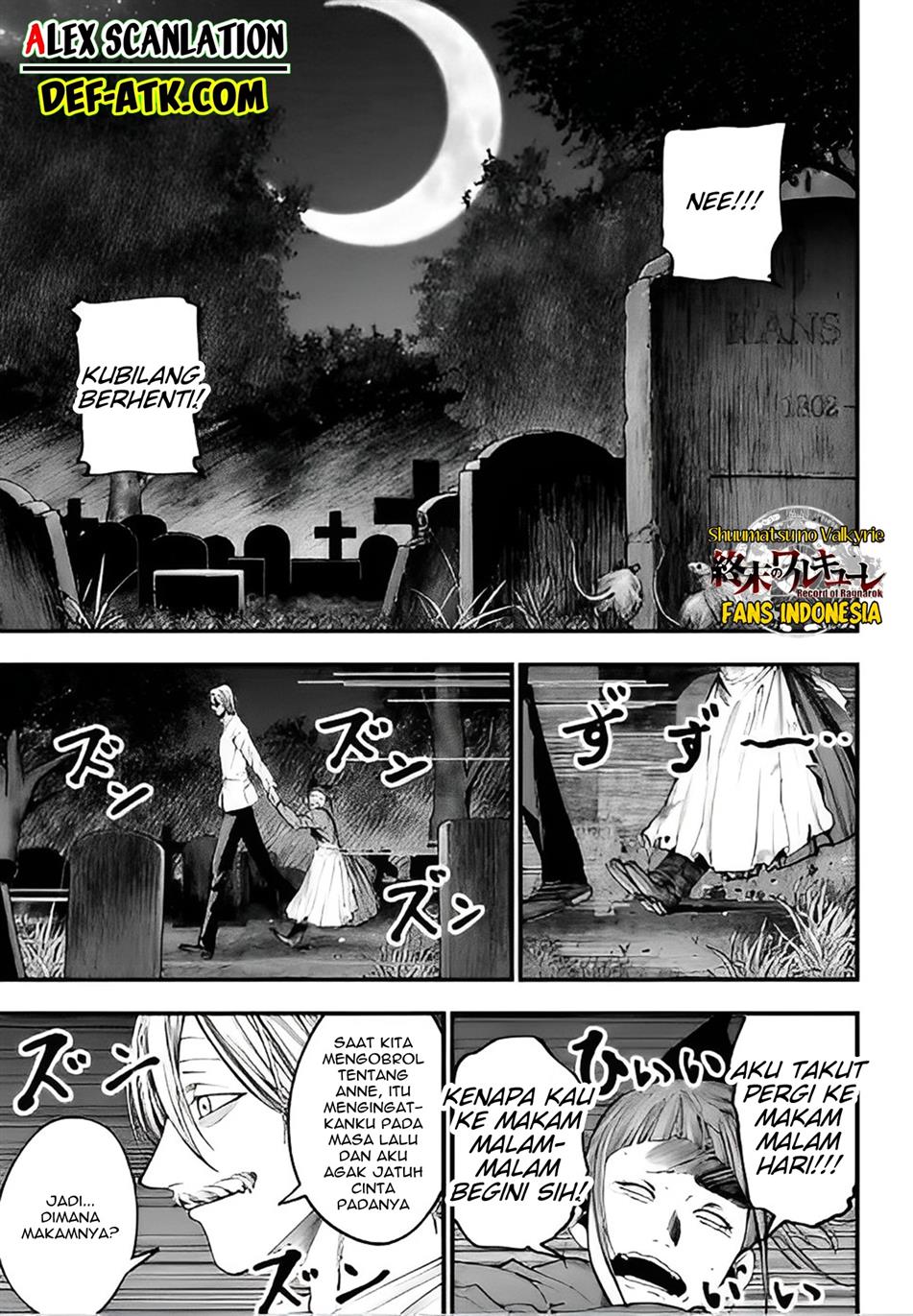 Shuumatsu No Valkyrie Kitan: Jack The Ripper No Jikenbo Chapter 11