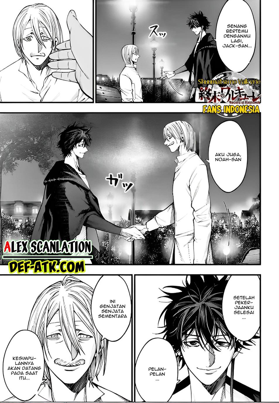 Shuumatsu No Valkyrie Kitan: Jack The Ripper No Jikenbo Chapter 12