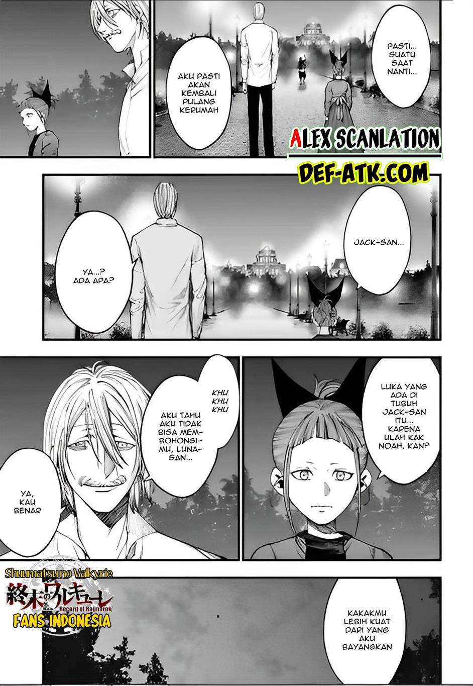 Shuumatsu No Valkyrie Kitan: Jack The Ripper No Jikenbo Chapter 12