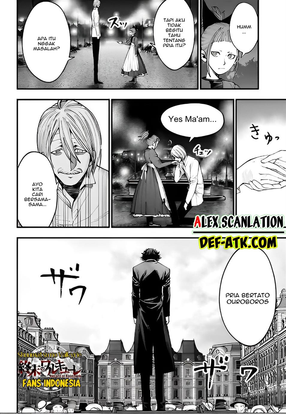 Shuumatsu No Valkyrie Kitan: Jack The Ripper No Jikenbo Chapter 12