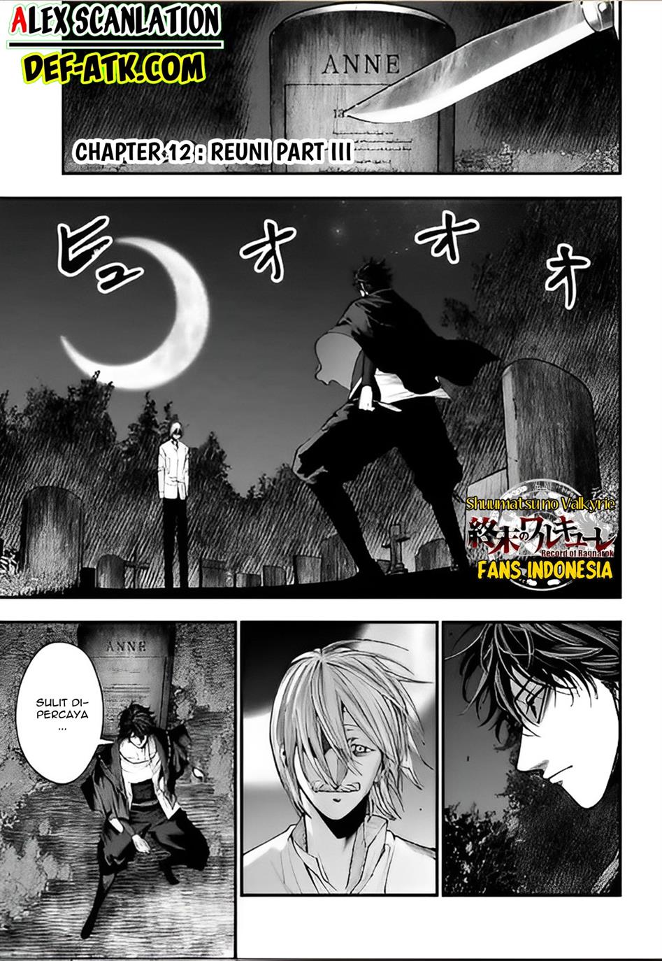 Shuumatsu No Valkyrie Kitan: Jack The Ripper No Jikenbo Chapter 12