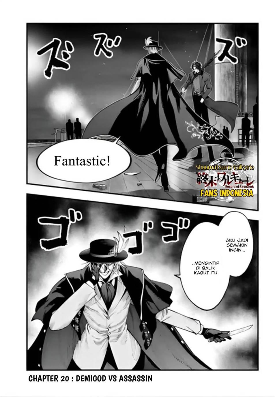 Shuumatsu No Valkyrie Kitan: Jack The Ripper No Jikenbo Chapter 20