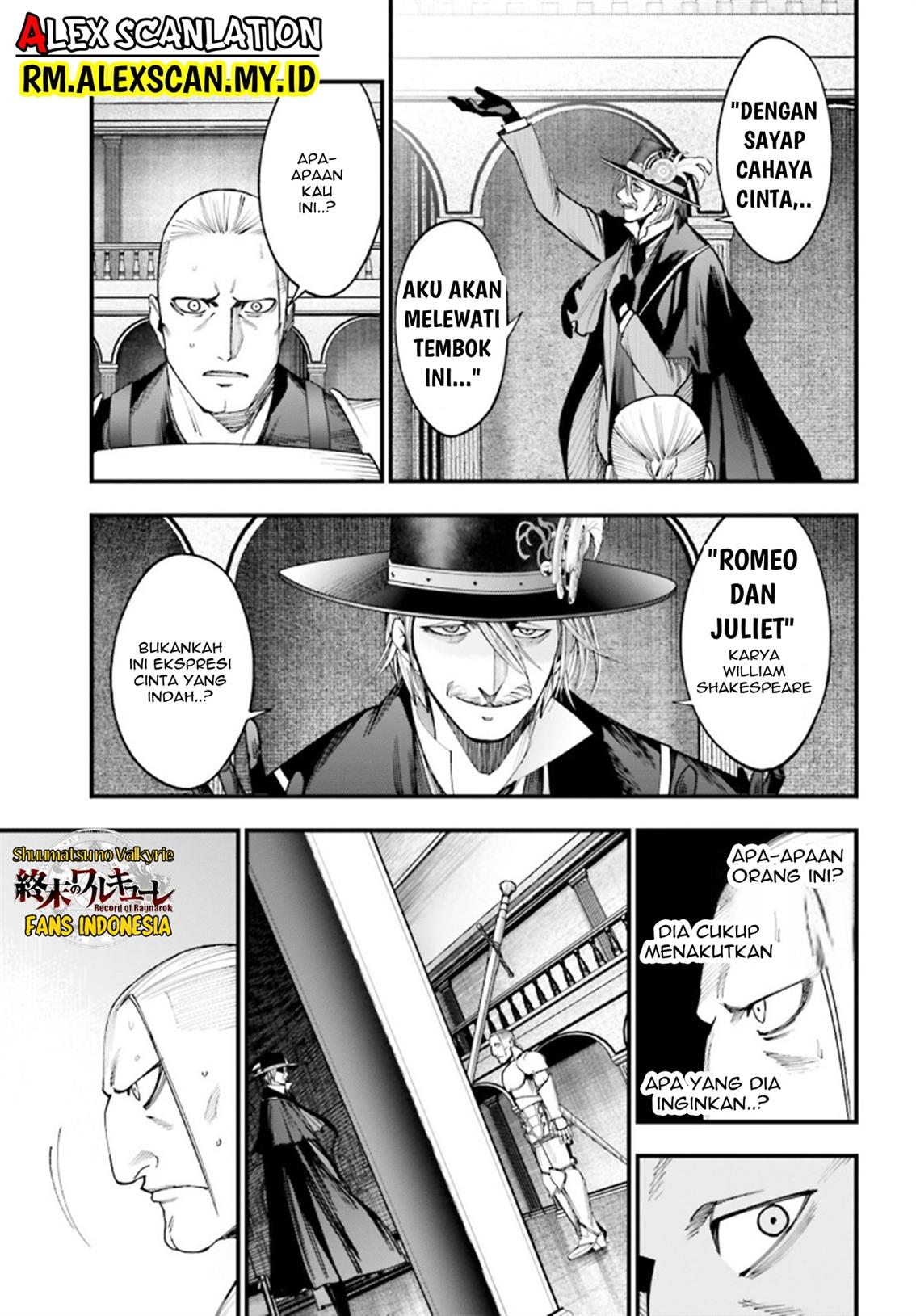 Shuumatsu No Valkyrie Kitan: Jack The Ripper No Jikenbo Chapter 3