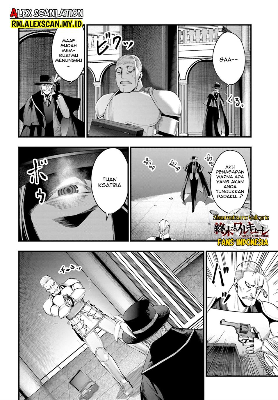 Shuumatsu No Valkyrie Kitan: Jack The Ripper No Jikenbo Chapter 4