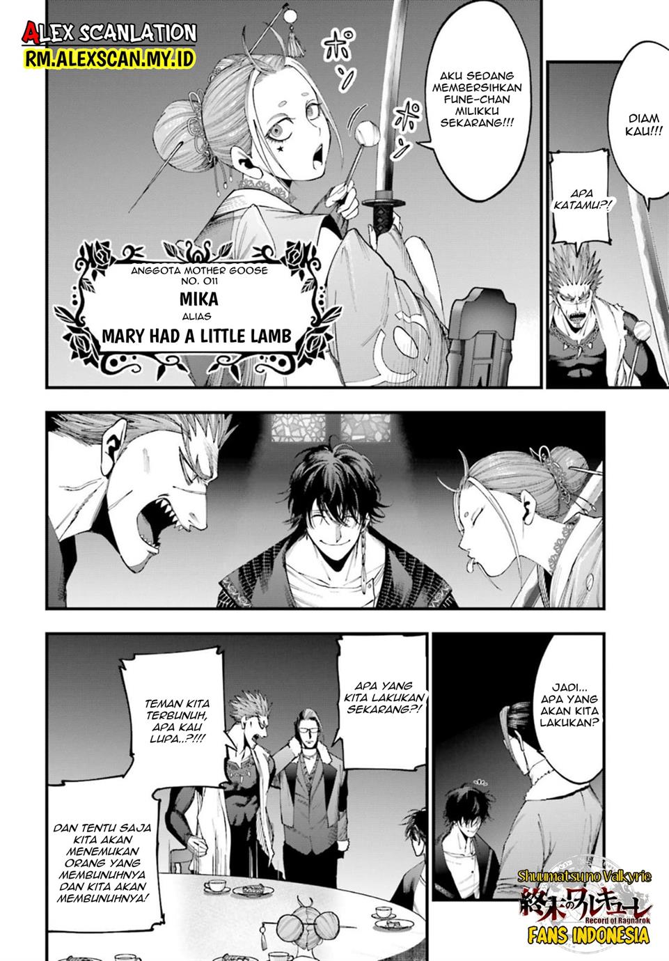 Shuumatsu No Valkyrie Kitan: Jack The Ripper No Jikenbo Chapter 4