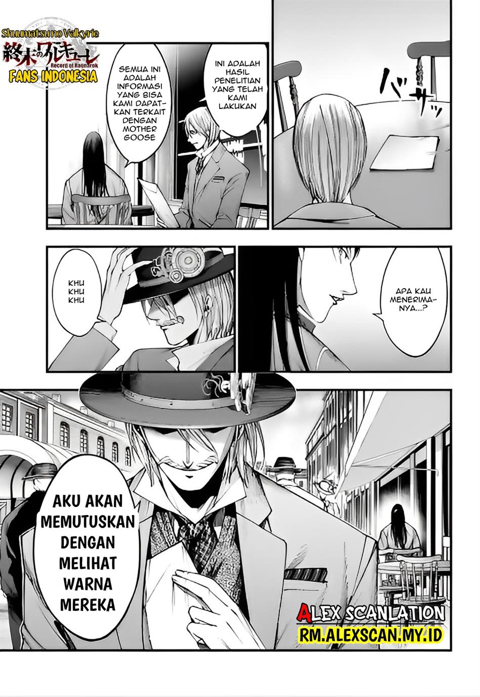 Shuumatsu No Valkyrie Kitan: Jack The Ripper No Jikenbo Chapter 5