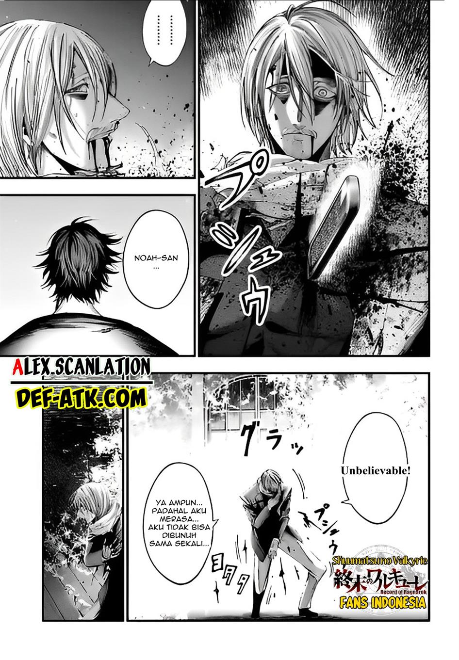 Shuumatsu No Valkyrie Kitan: Jack The Ripper No Jikenbo Chapter 8