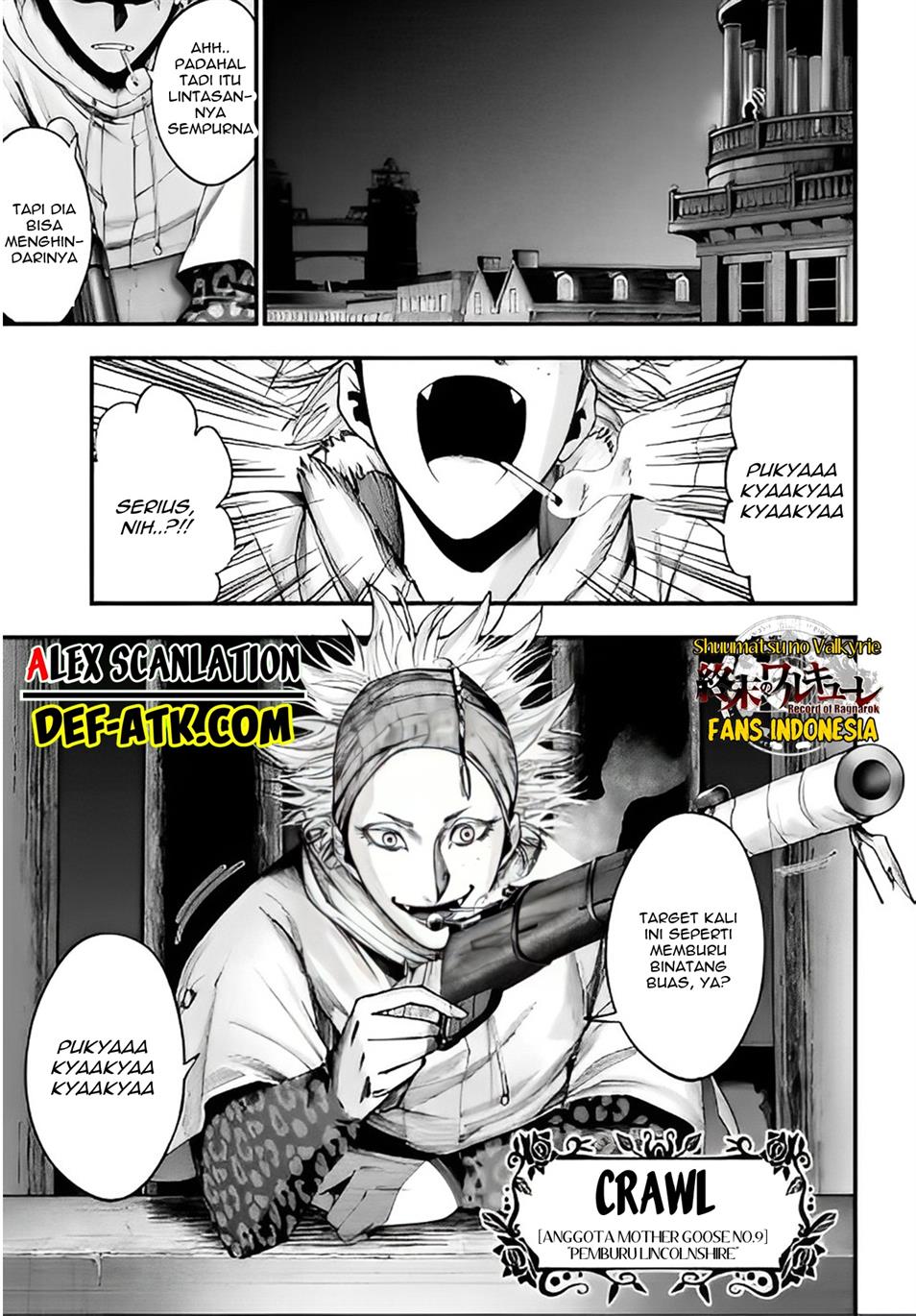 Shuumatsu No Valkyrie Kitan: Jack The Ripper No Jikenbo Chapter 8