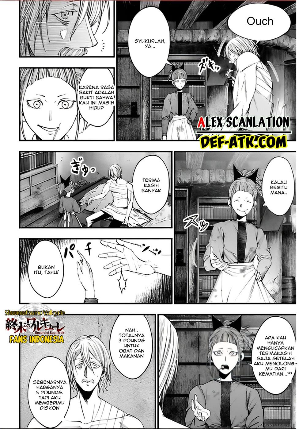 Shuumatsu No Valkyrie Kitan: Jack The Ripper No Jikenbo Chapter 9