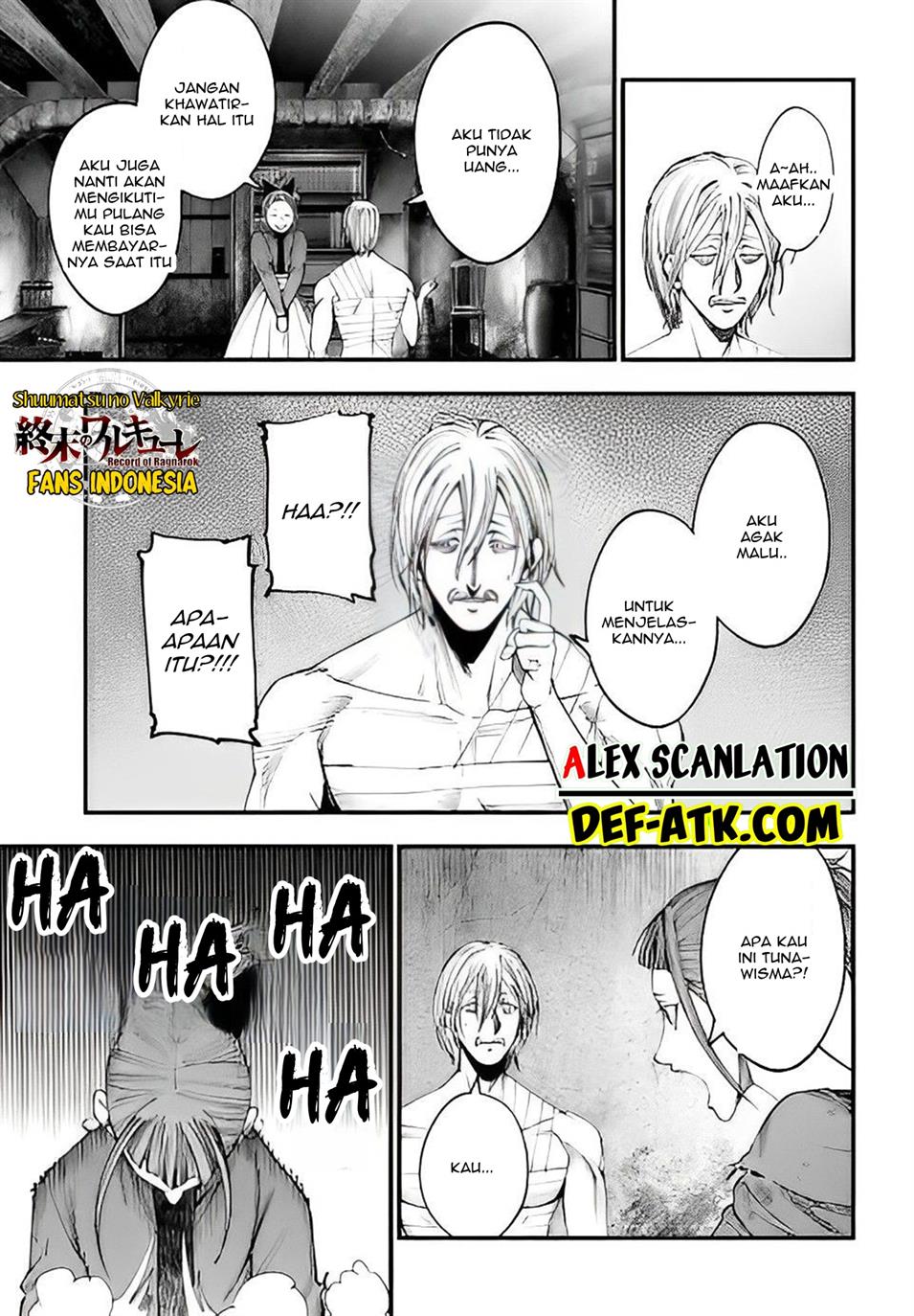 Shuumatsu No Valkyrie Kitan: Jack The Ripper No Jikenbo Chapter 9