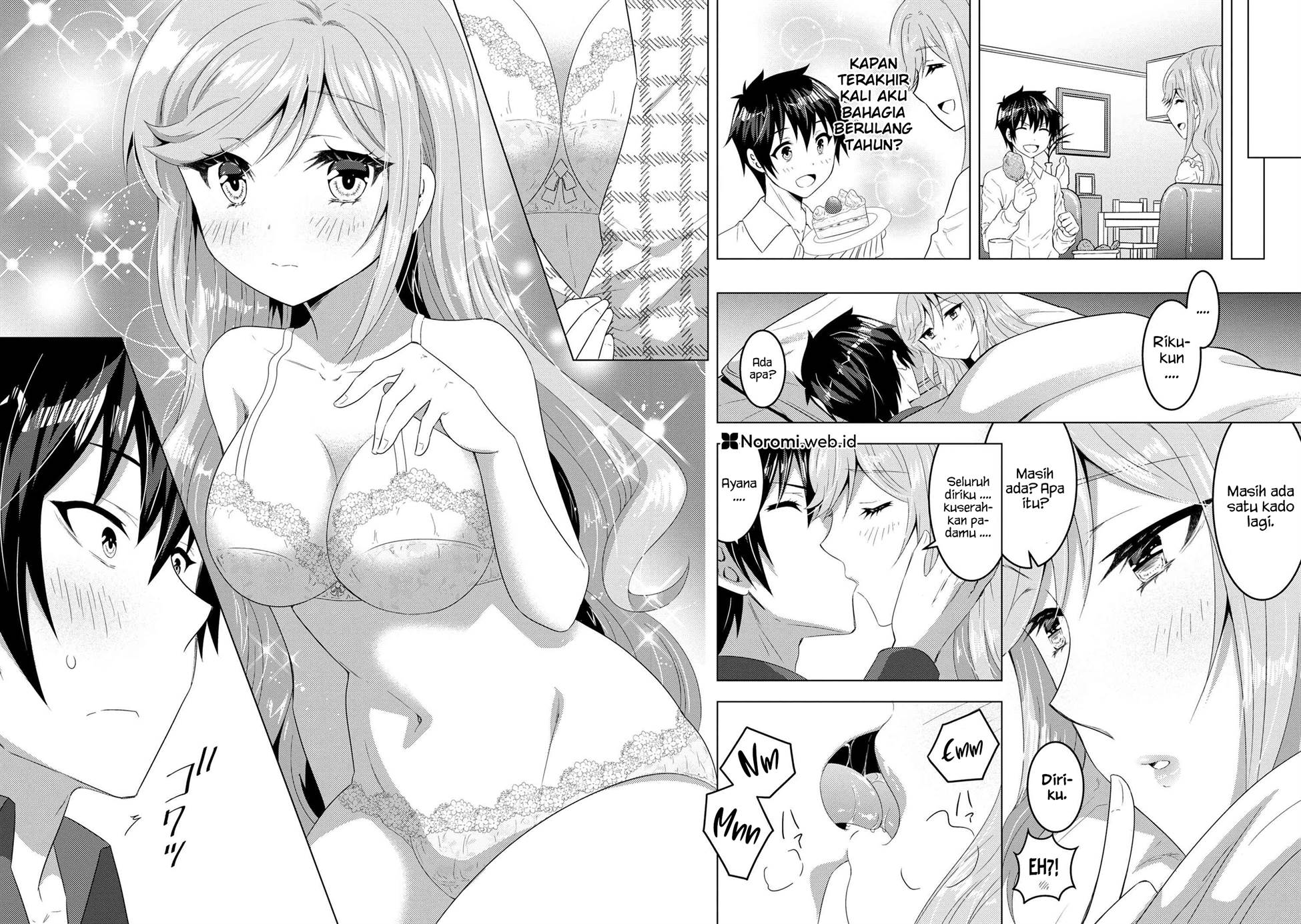 Konbini Goto Kara Tasuketa Jimi Tenin Ga, Onaji Kurasu No Ubude Kawaii Gyarudatta Chapter 14.2