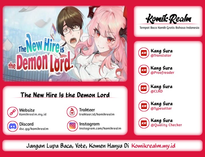 The New Hire Is The Demon Lord Chapter 1