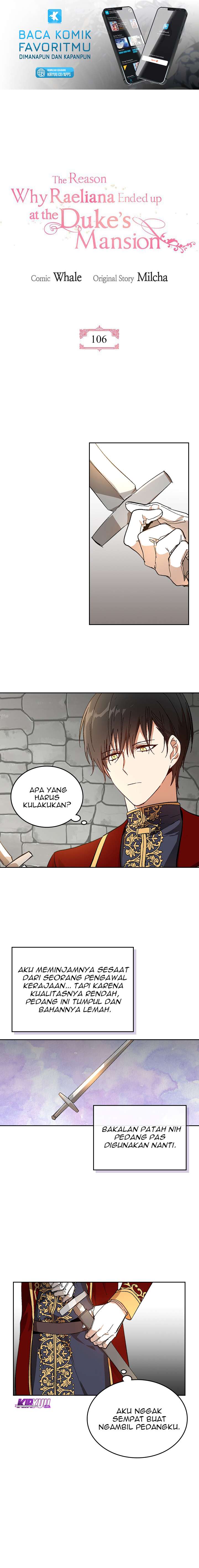 The Reason Why Raeliana Ended Up At The Duke’s Mansion Chapter 106