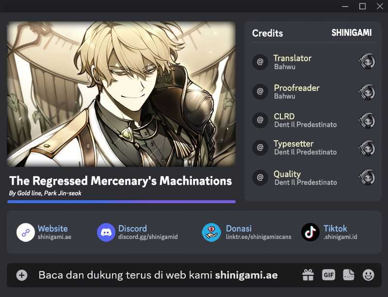 The Regressed Mercenary’s Machinations Chapter 13