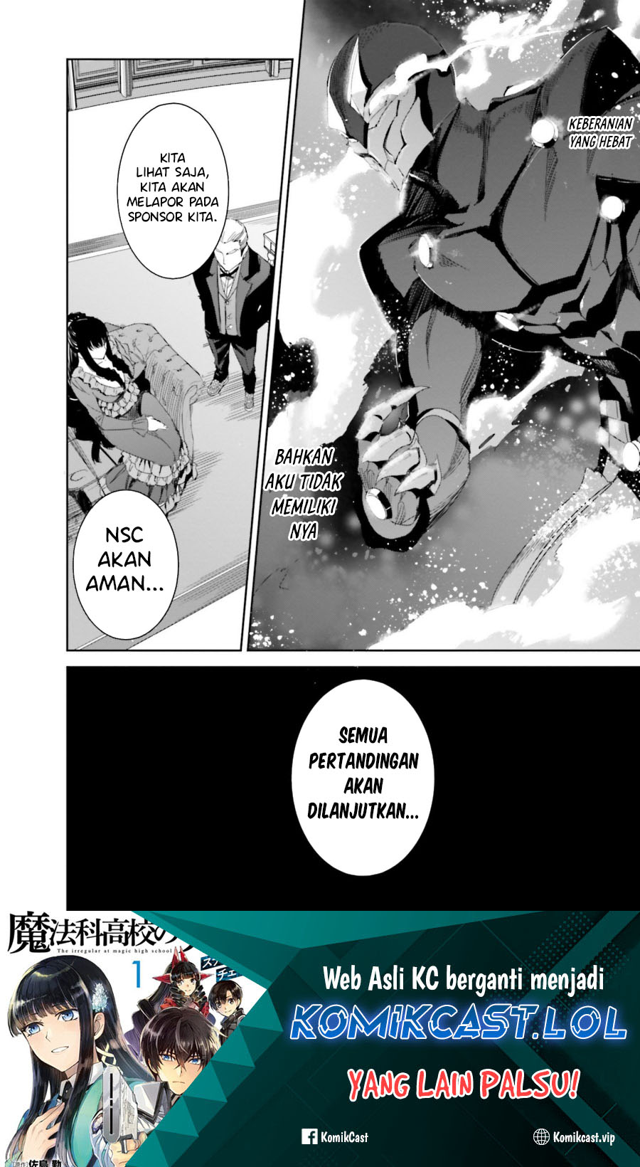 Mahouka Koukou No Rettousei Steeplechase-hen Chapter 15