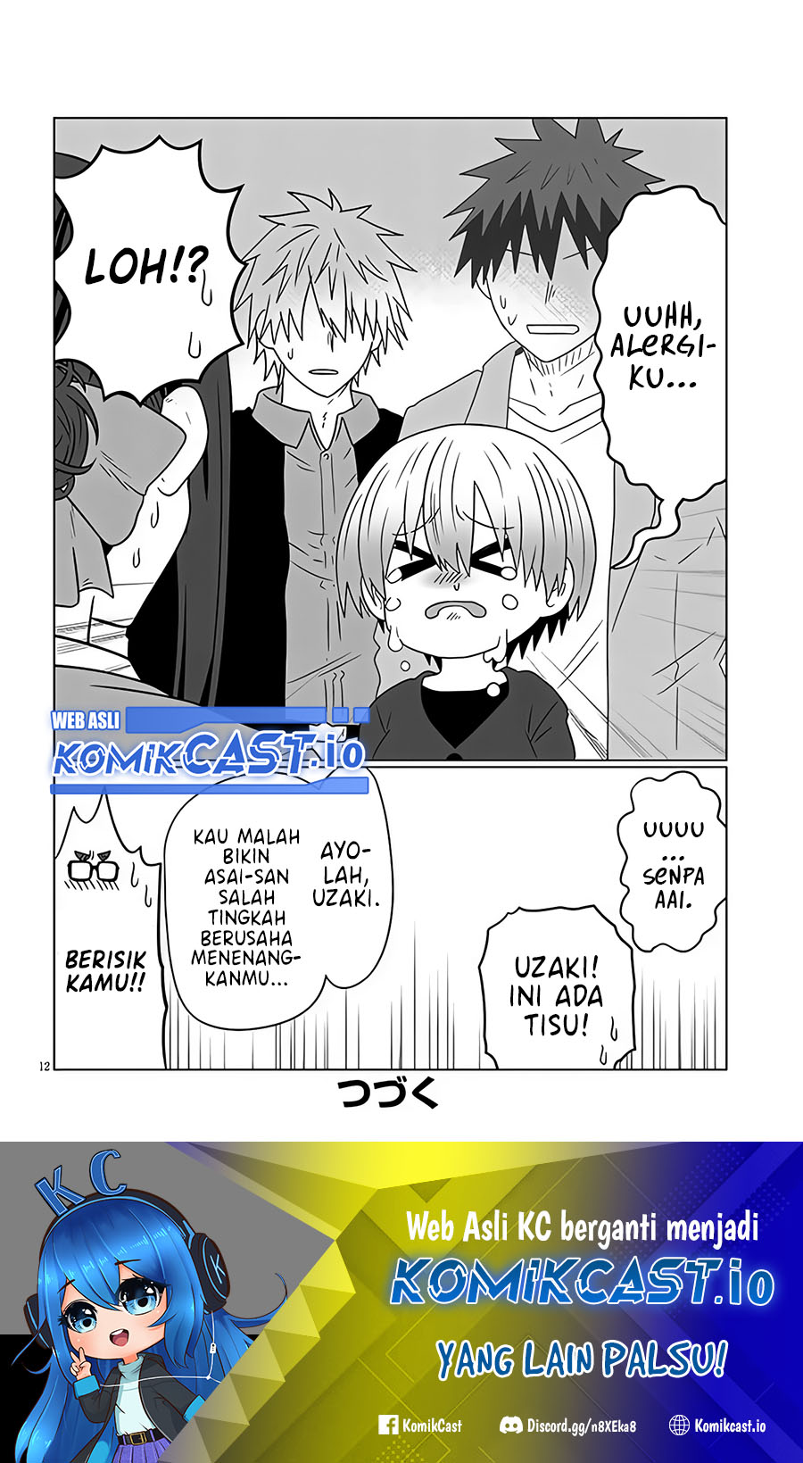 Uzaki-chan Wa Asobitai! Chapter 95