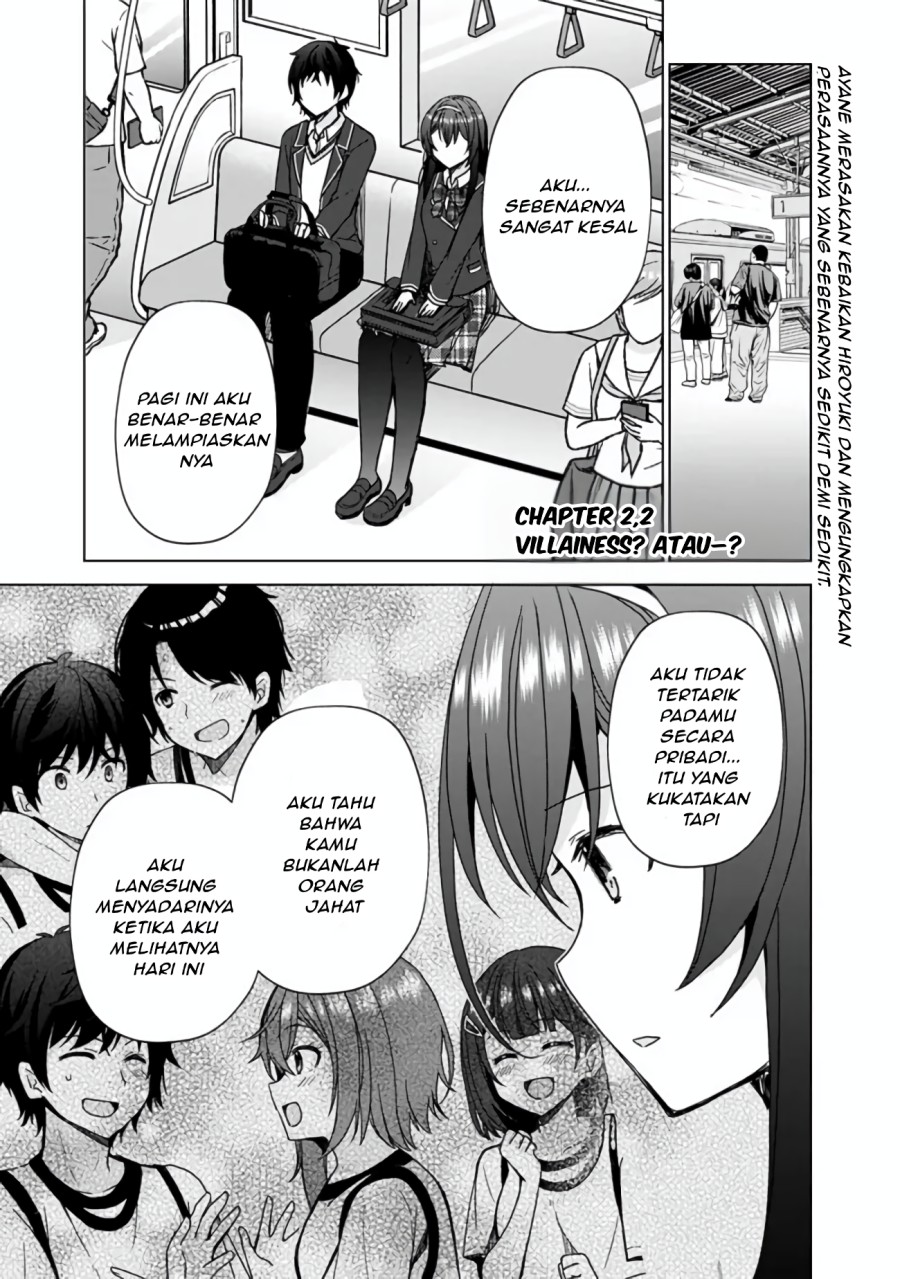 Iinazuke Ga Dekita To Omottara, Sono Iinazuke Ga Gakkou De Yuumei Na “akuyaku Reijou” Dattan Dakedo, Dou Sureba Ii Chapter 2.2