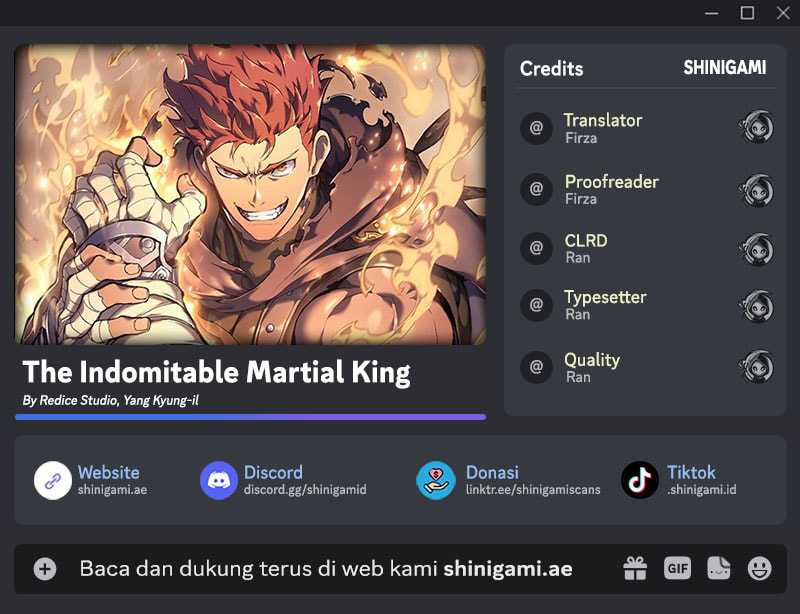 The Indomitable Martial King Chapter 76