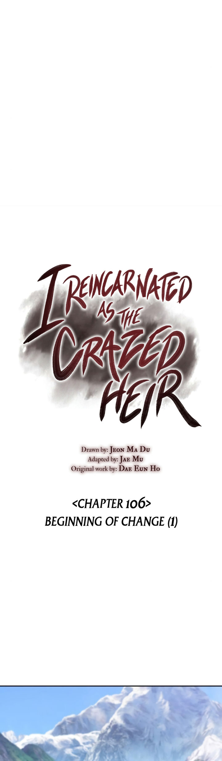 I Reincarnated As The Crazed Heir Chapter 106