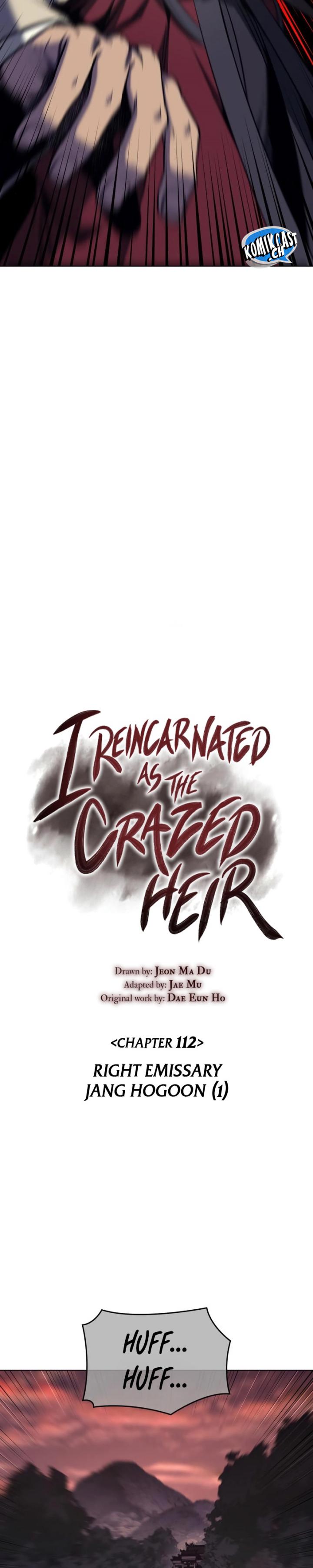 I Reincarnated As The Crazed Heir Chapter 112